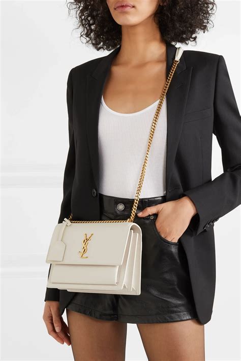 ysl white crossbody bag new|saint laurent crossbody shoulder bags.